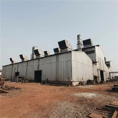 Atelier de fonderie d'acier